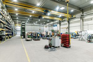 [Translate to English:] Produktionshalle