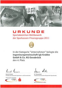 igk Krabbe - Sportabzeichen 