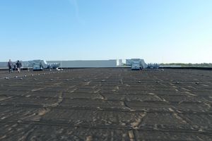 Tiefkühllager Bünting Dach