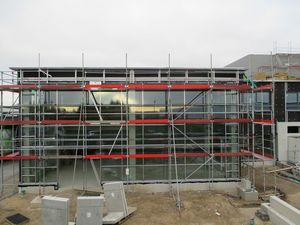 [Translate to English:] Glasfassade Café