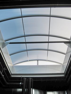 [Translate to English:] BASF Lichtkuppel