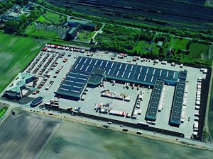 [Translate to English:] DPD Hannover-Lehrte Luftbild