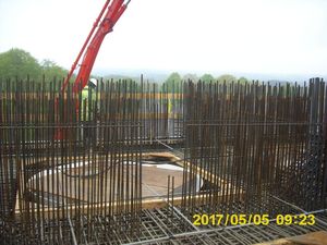 Bewehrung Silo